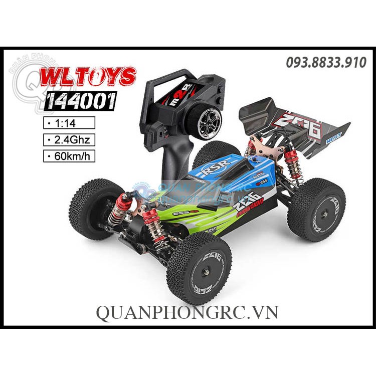 Bộ Bánh Xe Trước/Sau cho WLtoys 144001 RC Car (2 Cái)