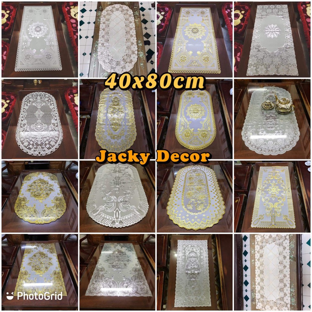 💗FREESHIP💗 Khăn trải bàn ren hoa nhựa PVC ĐỦ KÍCH THƯỚC HÀNG ĐẸP ảnh thật- Jacky Decor