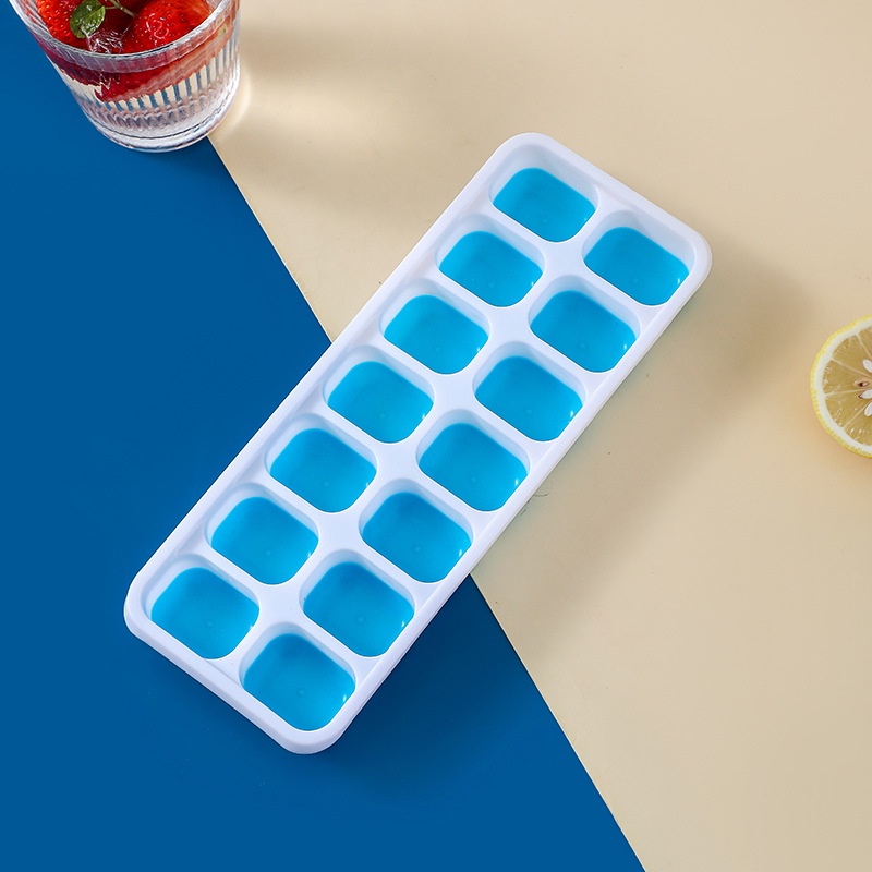 Khay đá đế silicon có nắp, khay trữ silicon chống dính
