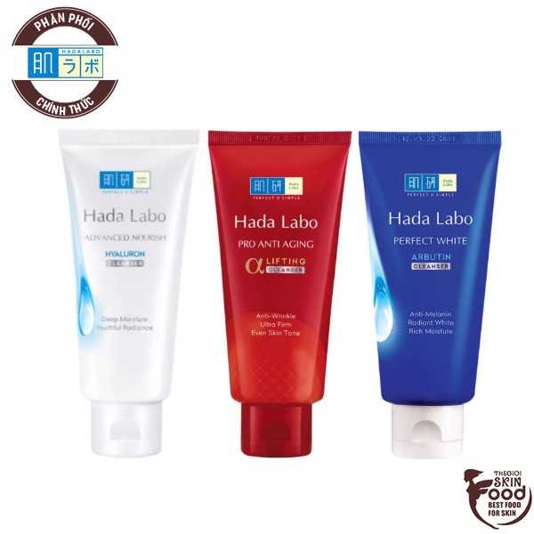 Sữa Rửa Mặt Dưỡng Da Ẩm Mịn, Chống Lão Hóa Hada Labo Cleanser 80g | BigBuy360 - bigbuy360.vn