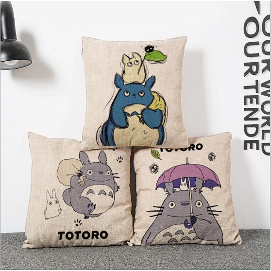 GỐI TỰA LƯNG, TRANG TRÍ, SOFA,TOTORO