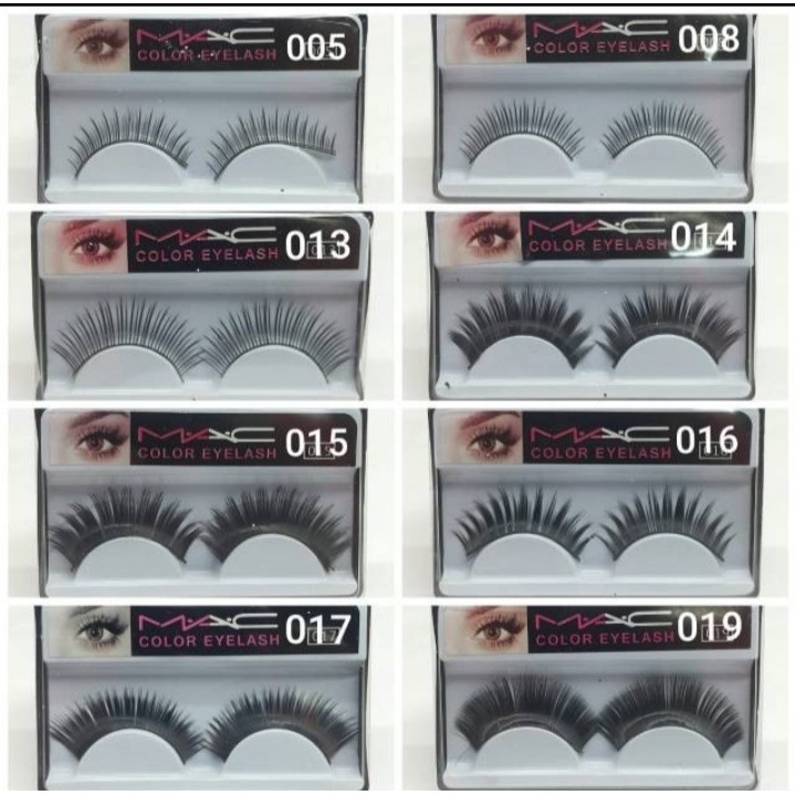 (Hàng Mới Về) 1 Cặp Lông Mi Giả Mac Cao Cấp Chuyên Dụng