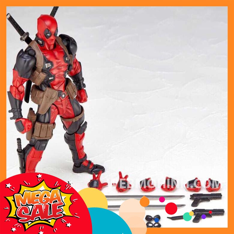 GIÁ HỦY DIỆT Mô Hình Deadpool Có Khớp Cử Động Revoltech Full Phụ Kiện