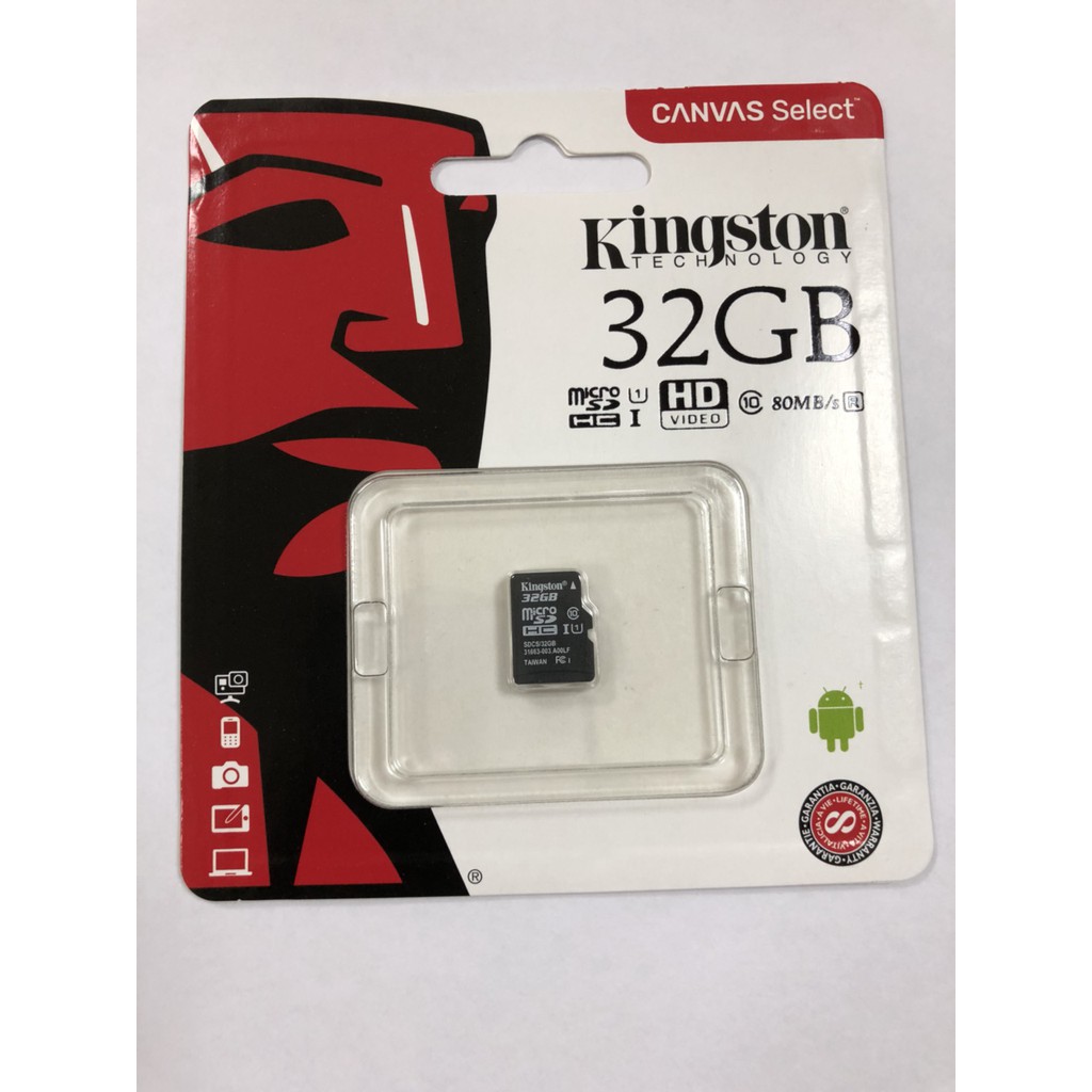 Thẻ nhớ 32GB Kingston - Bảo hành 5 năm | WebRaoVat - webraovat.net.vn