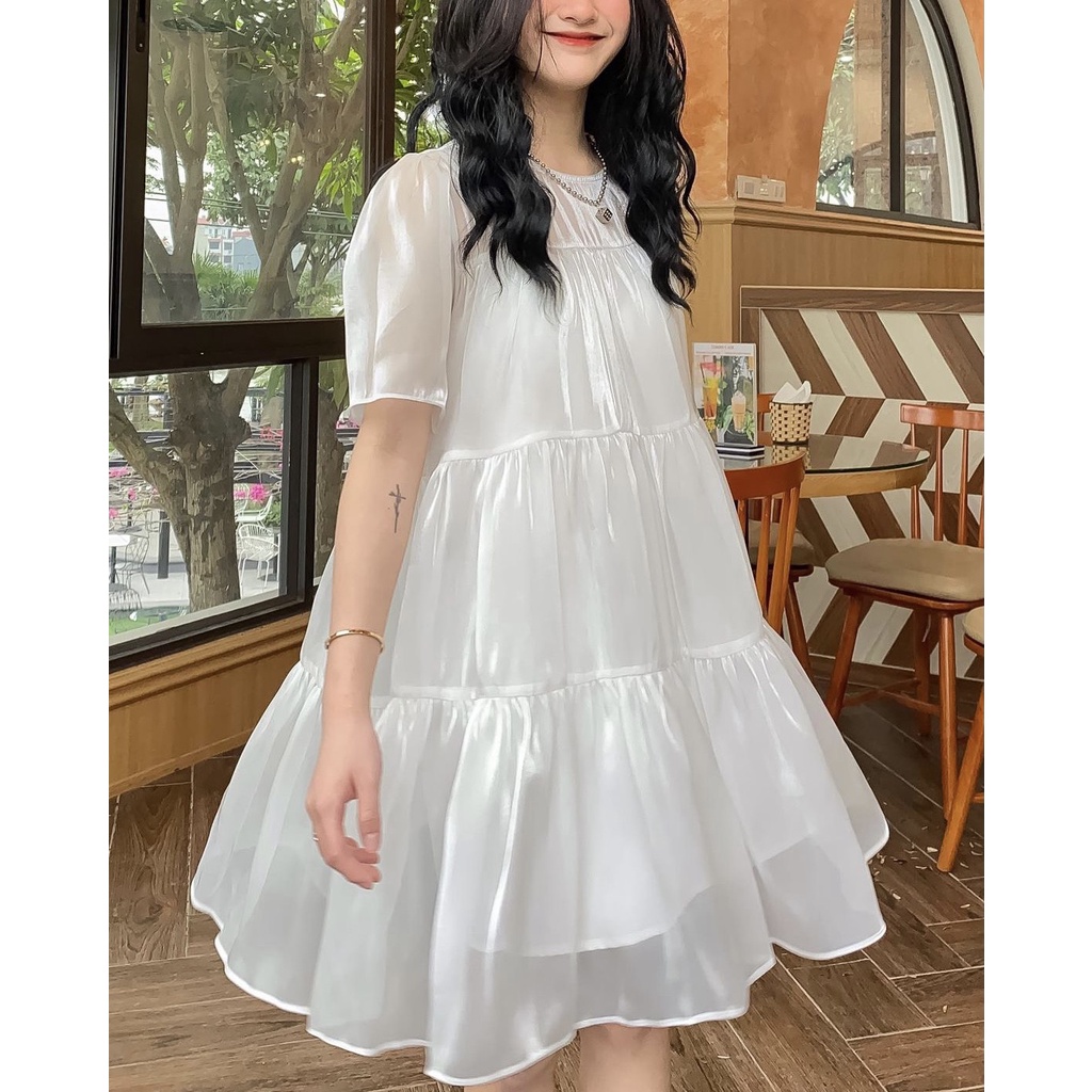 Váy babydoll bánh bèo siêu xinh - Hàng chất lượng cao - V10