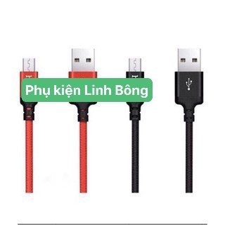 ( DÀI 2M- BH 6 THÁNG) Dây sạc Hocco x14 2 mét dành cho tất cả các dòng máy ip, ss, oppo... chân micro, lightning, type c