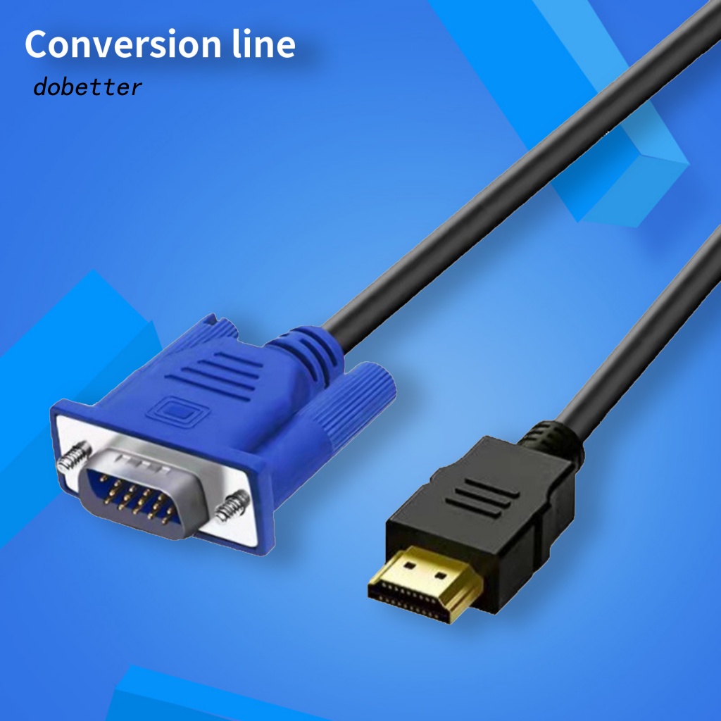 Cáp Chuyển Đổi HDMI Sang VGA Chuyên Dụng Cho Máy Tính Để Bàn