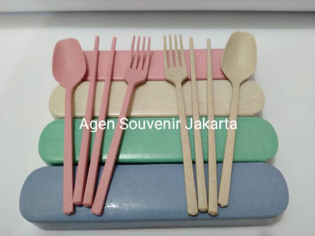 Souvenir Spoon Set Travel Straw Packaging Box Drawer