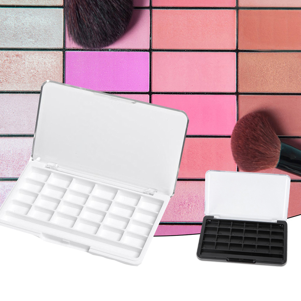 [Hàng mới về] Hộp đựng mỹ phẩm rỗng 24 ngăn bằng nhựa tiện lợi