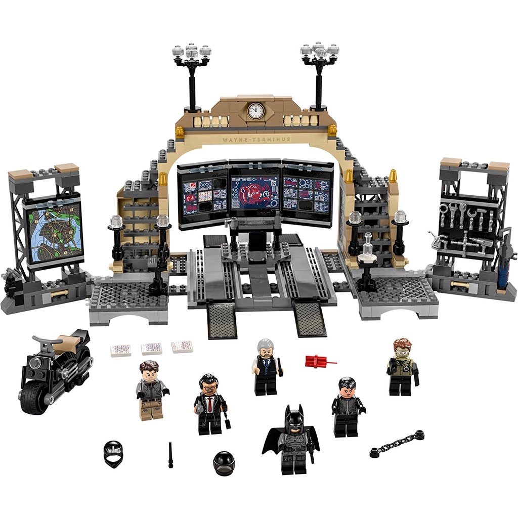 Đồ chơi LEGO Super Heroes - Battcave, Riddler mã 76183