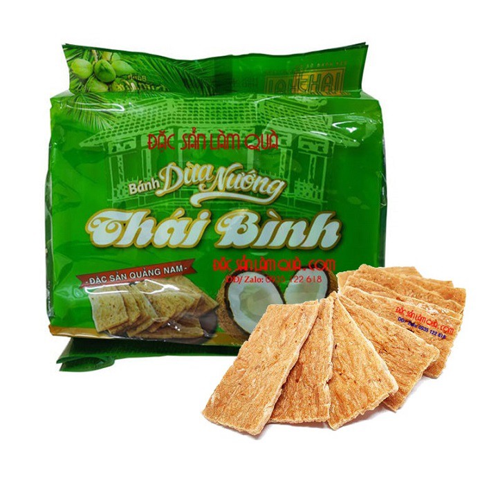 1 gói bánh dừa nướng 15gx12 gói