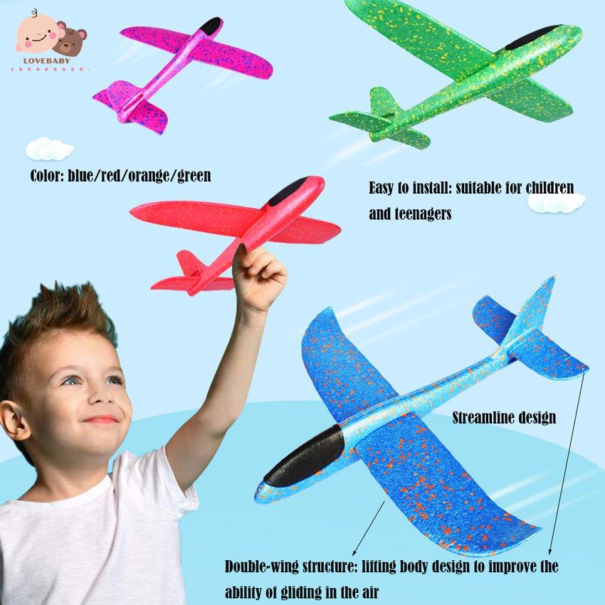 Throwing Airplane Foam Glider Model Inertia Aircraft Toy Hand Launch Airplane