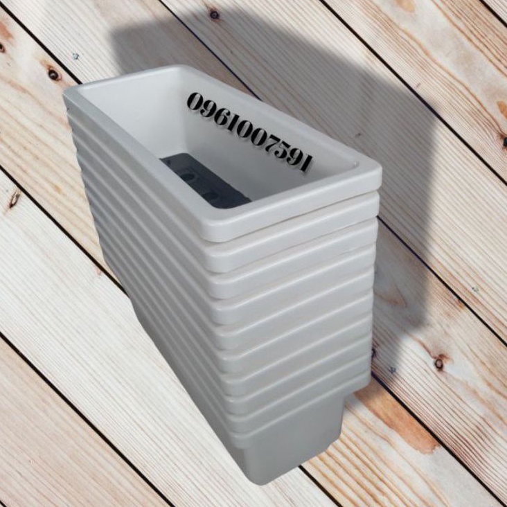 Combo 05 chậu dài thông minh kích thước 48x20x16 cm