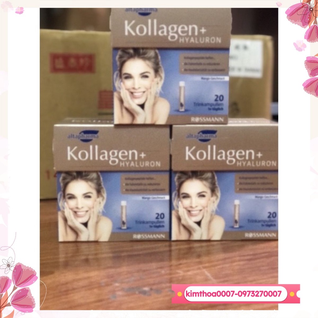 Kollagen+ Hyaluron  Altapharma ĐỨC -