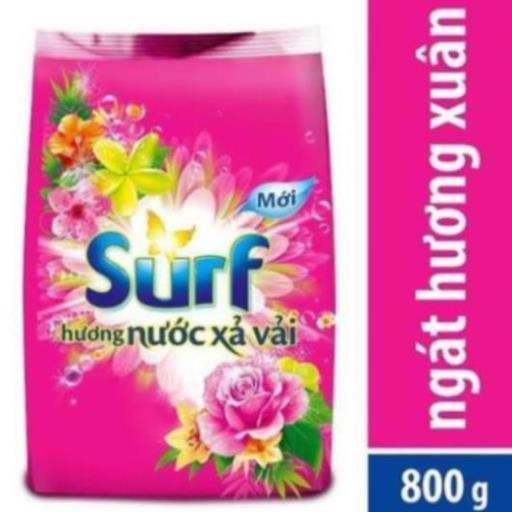 Bột Giặt Surf 800g Hương Nước Xả Vải