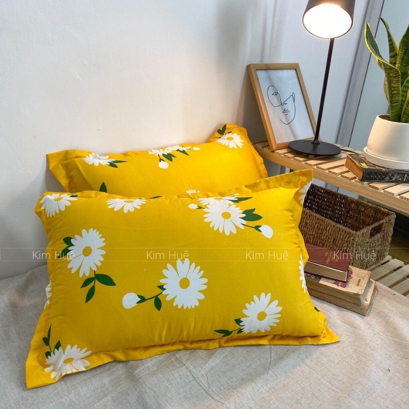 Vỏ gối đầu 45x65cm KimBedding gối nằm chất poly cotton nhiều họa tiết đẹp | BigBuy360 - bigbuy360.vn