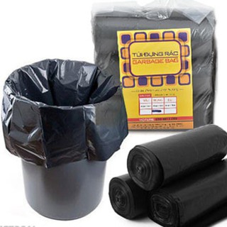 Túi Đựng Rác Đen 3 Cuộn (1kg)