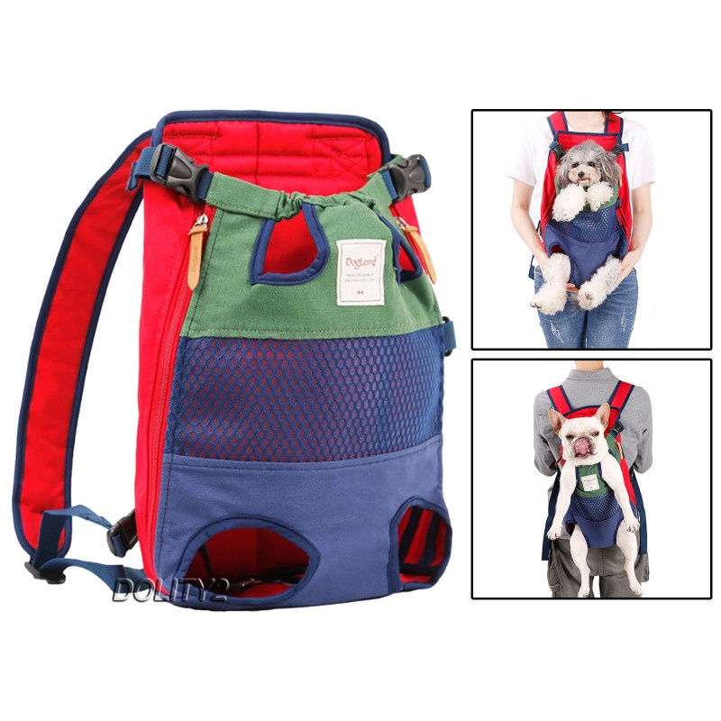 Pet Carry Backpack 10kg Small Dogs Carrier Bulldog Travel Bag