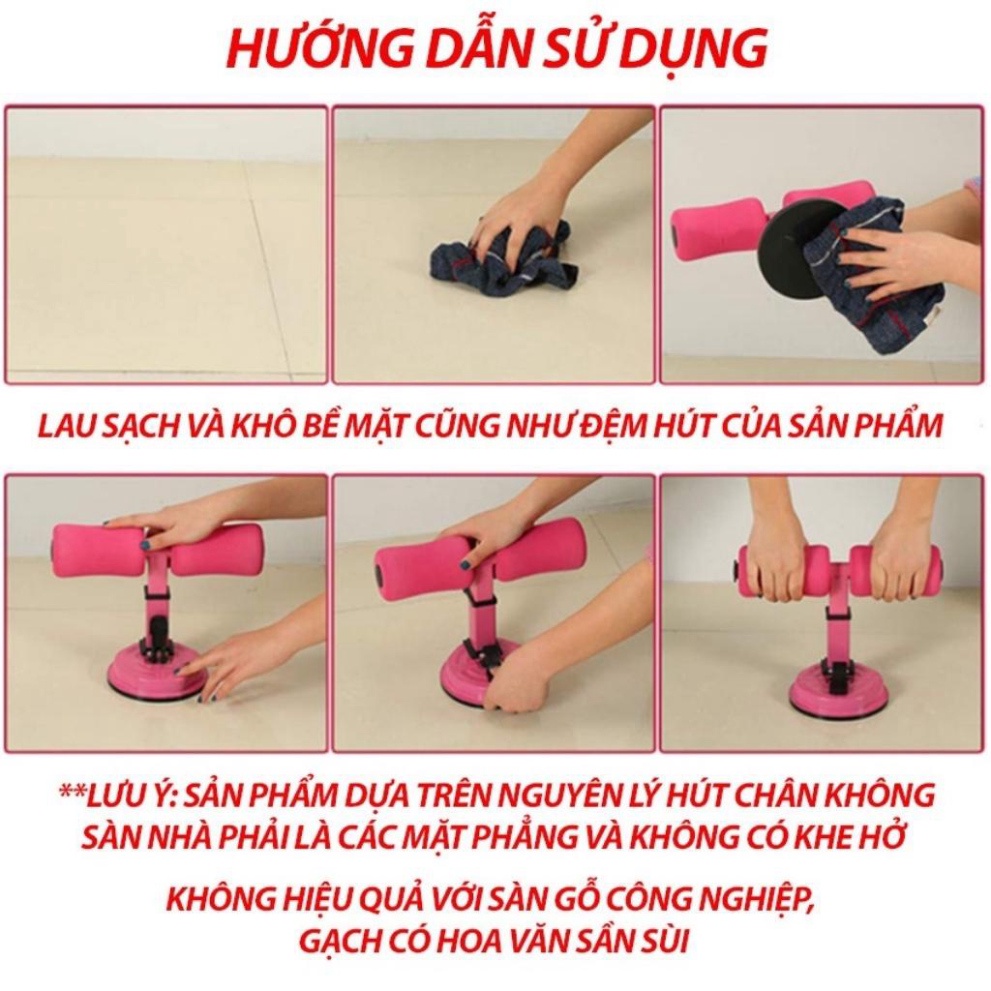 Dụng cụ chữ T tập cơ bụng, dụng cụ tập cơ bụng chữ T đa năng tại nhà có đế hút chân không giảm vòng eo tăng cơ bụng sasa