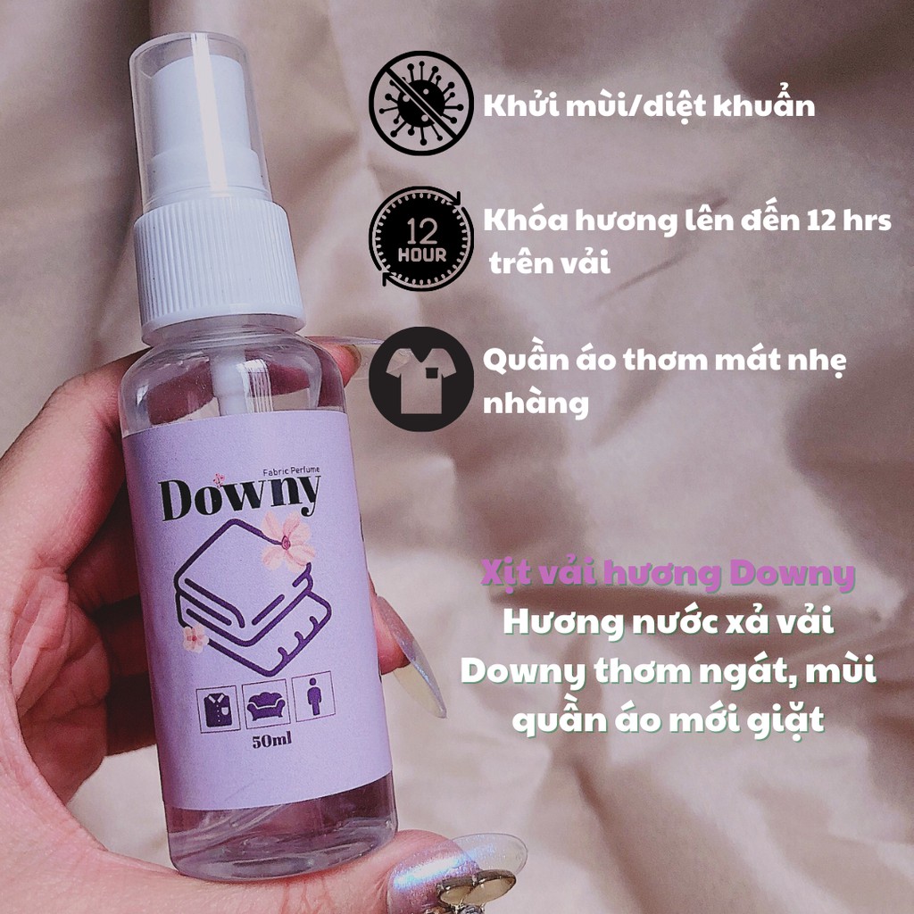 Xịt thơm quần áo Fabric Perfume - Linen Perfume 50ml. Xịt toàn thân | BigBuy360 - bigbuy360.vn