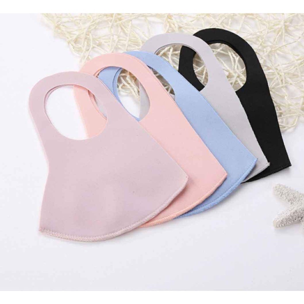 KHẨU TRANG VẢI SU 3D TRƠN BASIC CAO CẤP VẢI DÀY MỊN ĐẸP