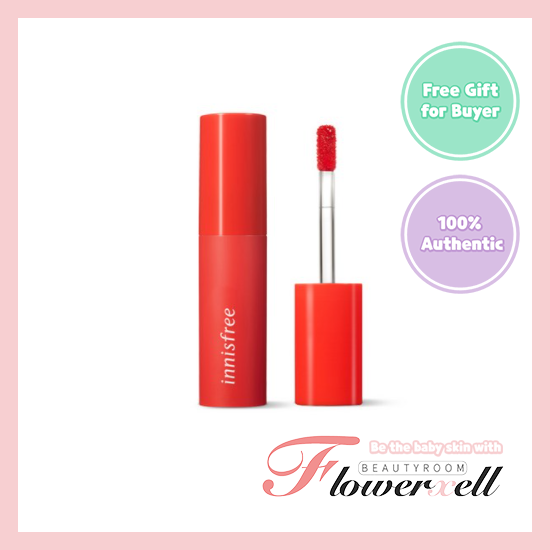 [INNISFREE]  Vivid Cotton Blur Ink Lip Tint 4g  4g(red Rush)
