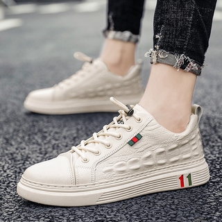 Giày Thể Thao Đế Dày Họa Tiết Da Cá Sấu Thời Trang 2020 Độc Đáo Cho Nam