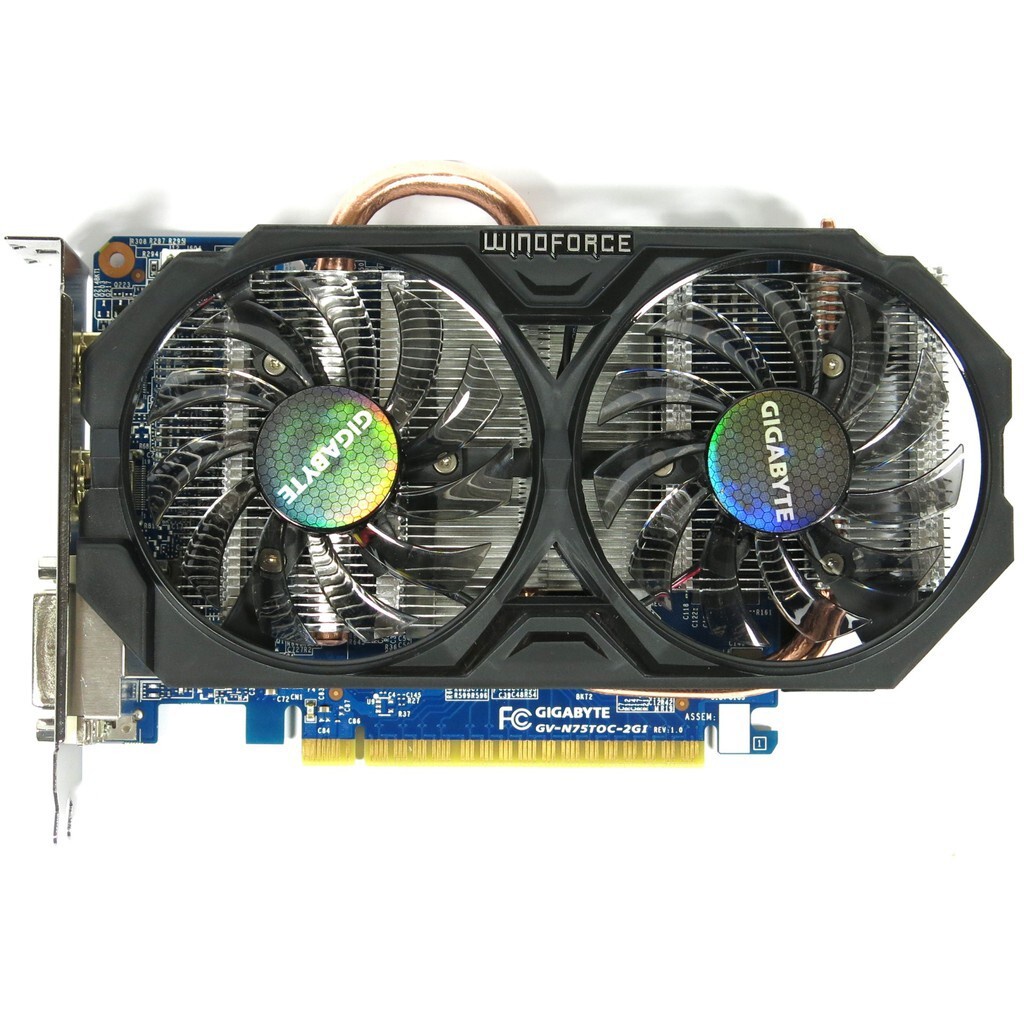 Card màn hình cũ Gigabyte GTX 750Ti-2G-D5