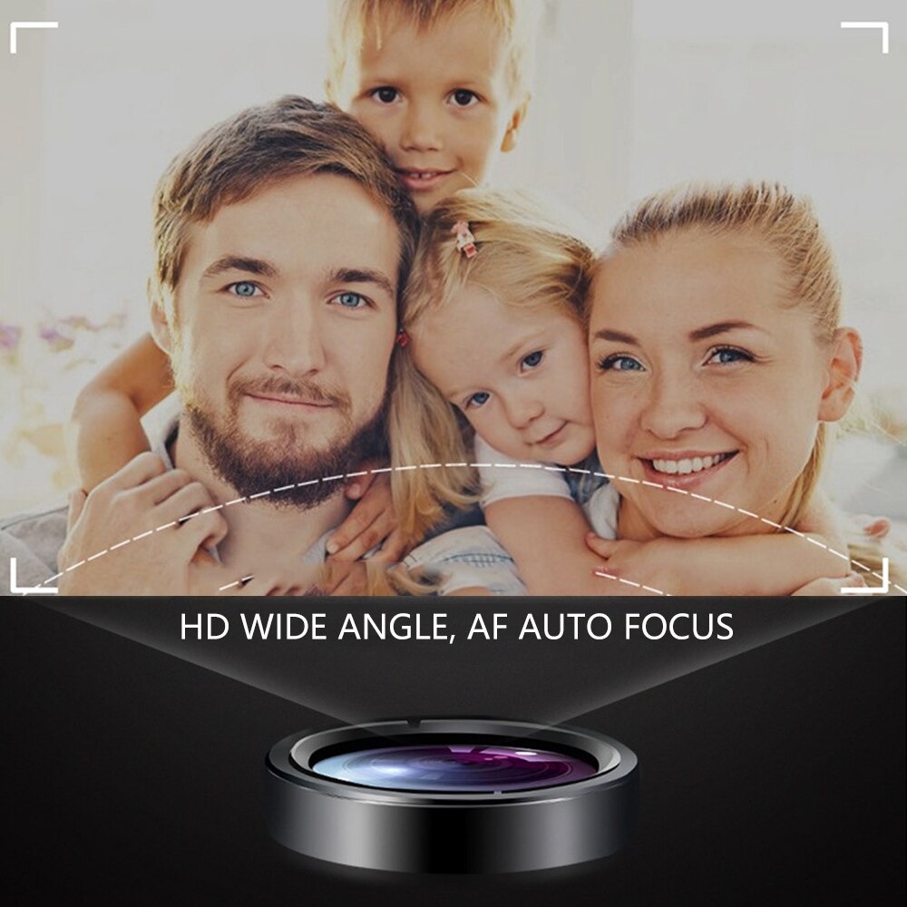 Webcam HD 1080P Tích Hợp Micro Cho Máy Tính Đen | BigBuy360 - bigbuy360.vn