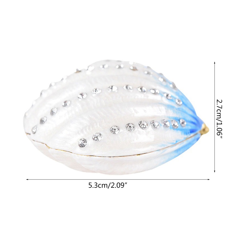 Flgo Sea Hộp Đựng Phụ Kiện Trang Sức Vẽ Tay Lấp Lánh Kèm Hộp Đựng