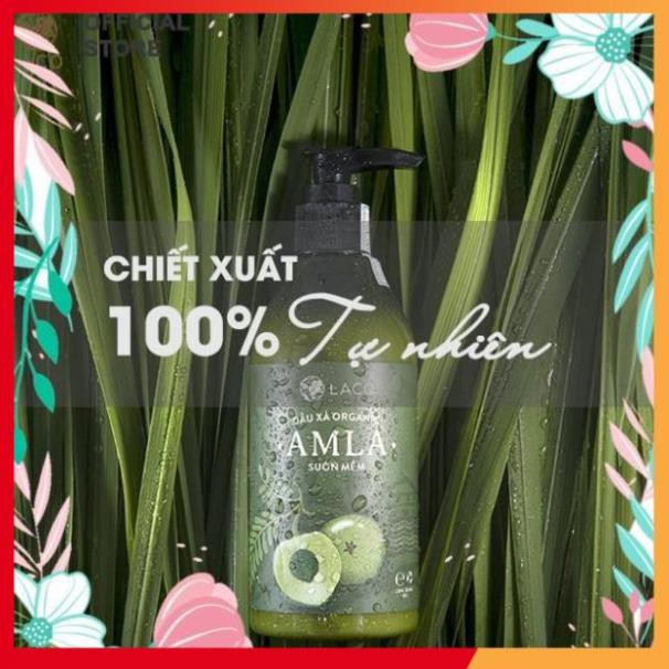 Dầu Xả Laco ORGANIC AMLA [FREE SHIP] giúp tóc suôn mềm, hỗ trợ ngăn rụng tóc