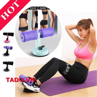 ( tốt ) Dụng cụ cây chữ T tâp gym cơ bụng tại nhà có đế hút chân không sàn GD842