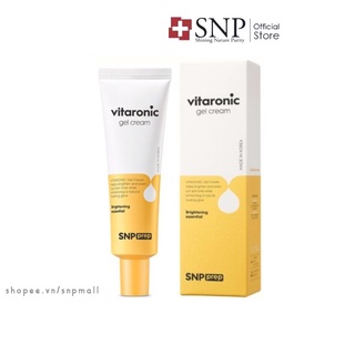 Kem Dưỡng Trắng Da SNP PREP Vitaronic Gel Cream Dưỡng Ban Đêm Làm Sáng Da Mờ Thâm Nám