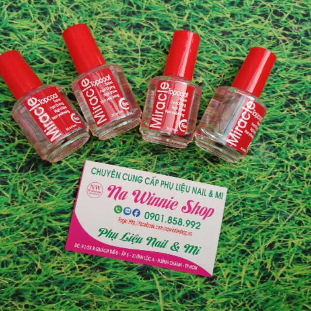 Nước Sơn Móng Tay - Bóng nắp đỏ mau khô sơn thường