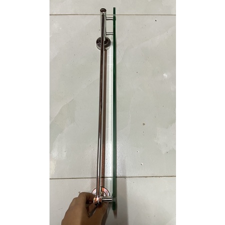 Kệ kính inox cao cấp- kệ gương phòng tắm không lộ vít- chống trầy xước