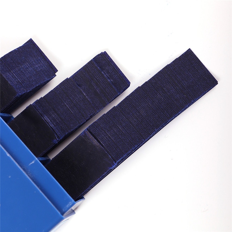 Hộp 300 Tờ Giấy Cách Ly Màu Đỏ/Xanh Dương 55*18m Chuyên Dùng Trong Nha Khoa