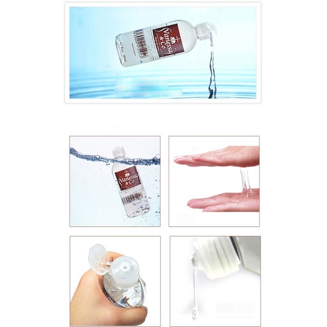 Gel bôi trơn Vanessa  Chai lớn 200ml