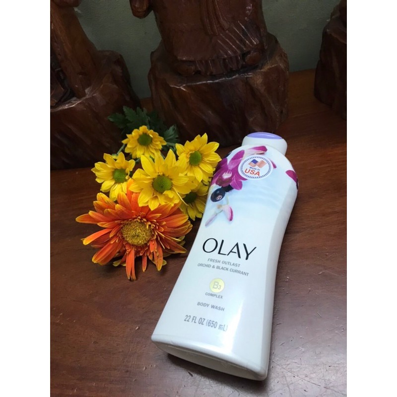 [650ml-USA] Sữa tắm Olay hương Hoa Lan 650ml- Authentic