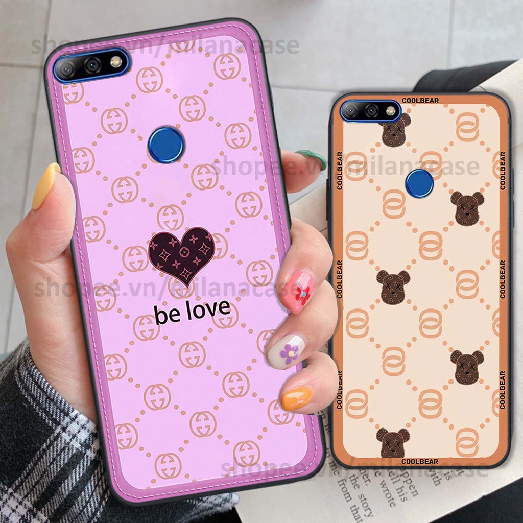 Ốp Huawei Y7 Prime 2018 / Y7 Pro 2018 hình trái tim be love tình yêu siêu đẹp, cá tính, thời trang