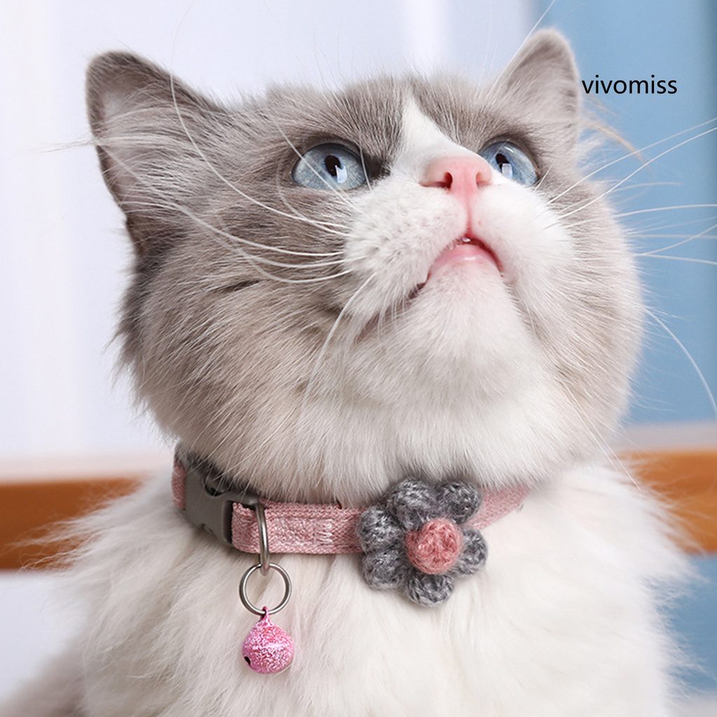 Vòng Đeo Cổ Gắn Hoa Xinh Xắn Cho Thú Cưng