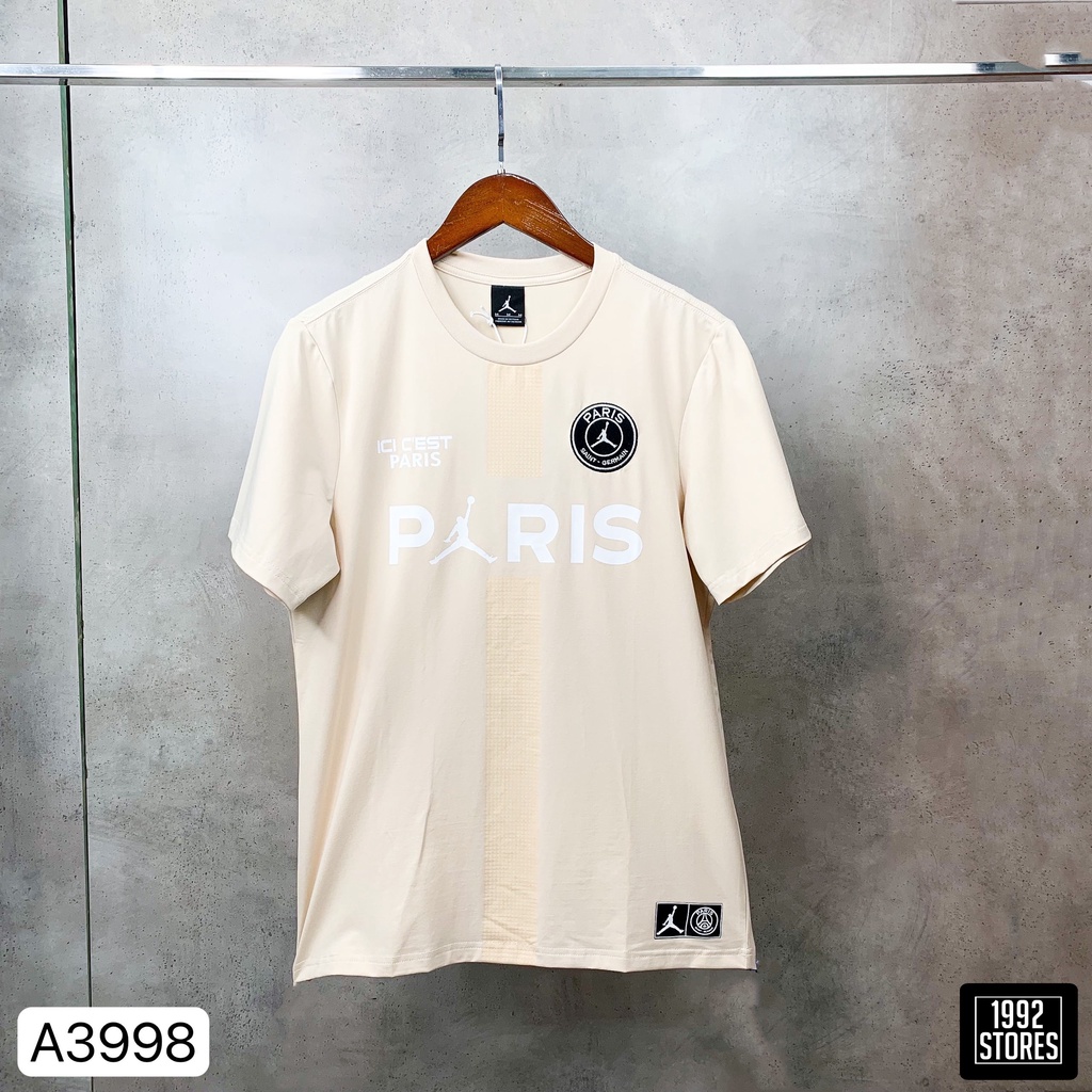 Áo Thun Thể Thao Jordan PSG  - Chất  100% cotton cao cấp - Ko xù sổ lông