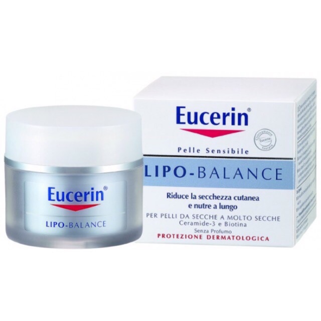 Kem dưỡng ẩm Eucerin lipo balance