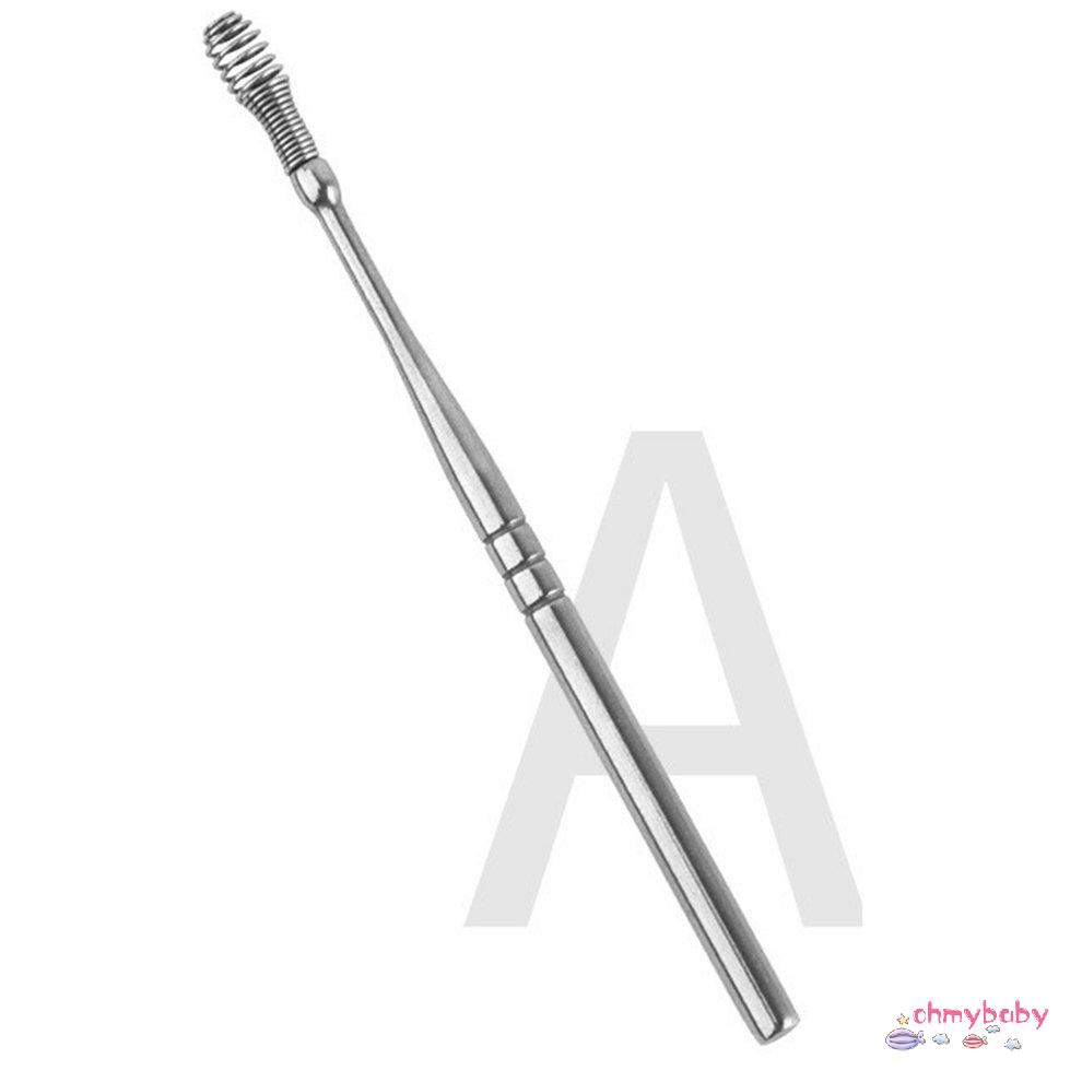 6 cái / bộ Dụng cụ lấy ráy tai bằng thép không gỉ Earpick Wax tẩy lông Curette Nhặt tai [8/12]
