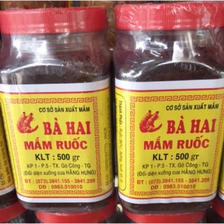 Mắm ruốc Bà Hai