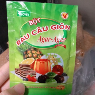 Bột làm thạch rau câu giòn Agar Hoàng Yến (lẻ 1 gói)