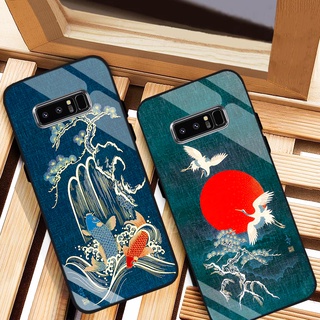 Ốp Samsung Galaxy NOTE 8 Mặt kính cường sang trọng, cao cấp, sáng bóng