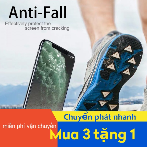 Kính cường lực For iPhone 6 6S 7 8 SE X XS XR 11 12 Mini Pro Max Plus Samsung A10 A10S M10 A80 A90 A71 A80S A81 A20 A30 A50
