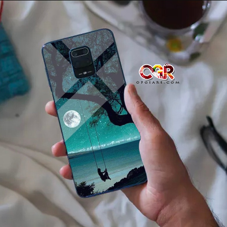 ốp lưng xiaomi redmi note 9 KÍNH BÓNG