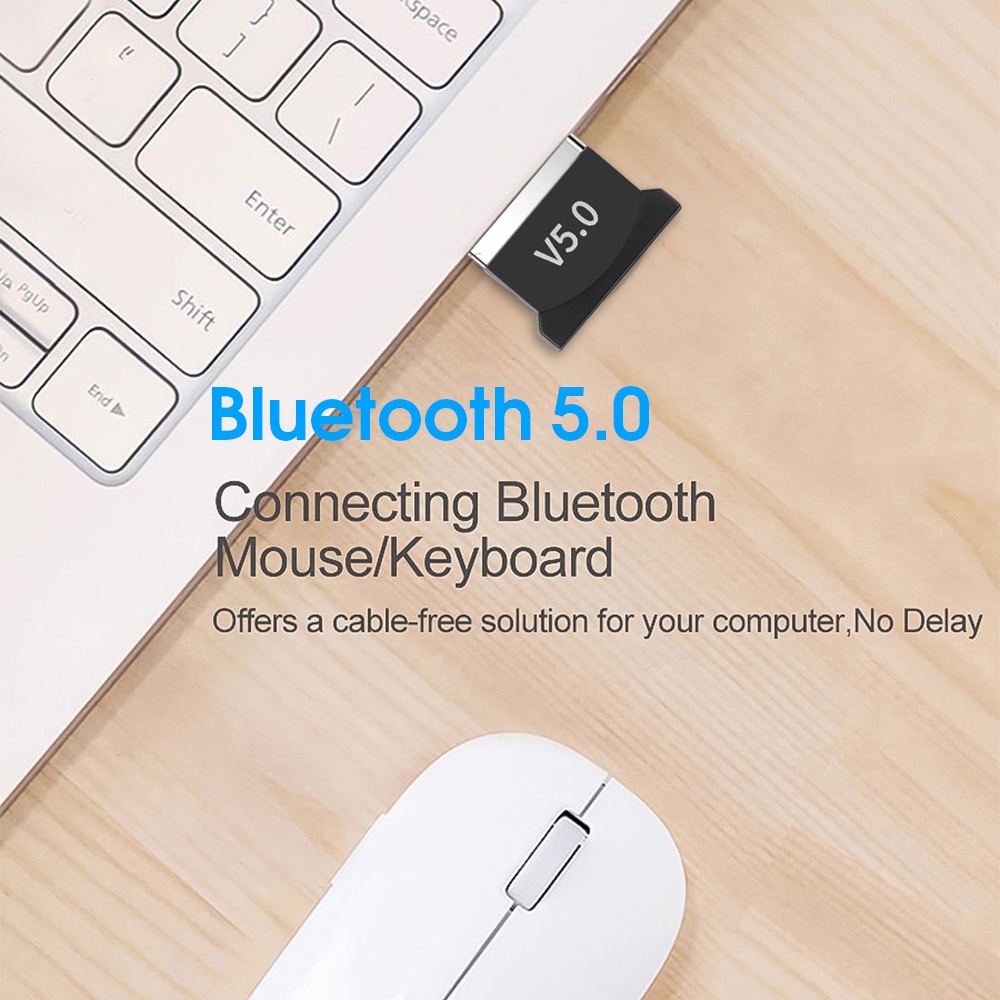 Usb Nhận Tín Hiệu Bluetooth 5.0 Cho Máy Tính
