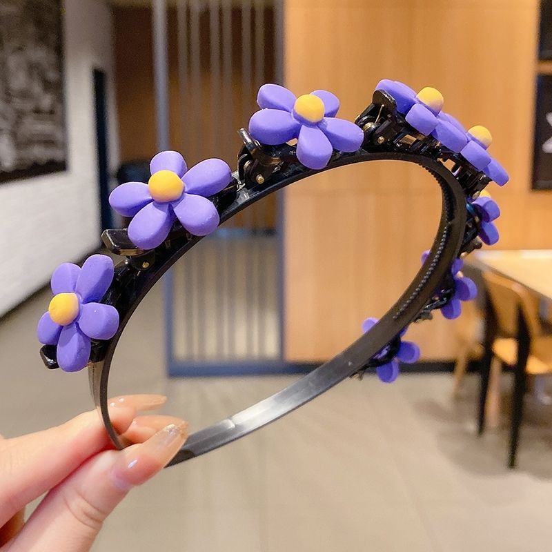 Bờm tóc Hàn Quốc hoa quả đáng yêu, có kẹp giữ tóc cho bé